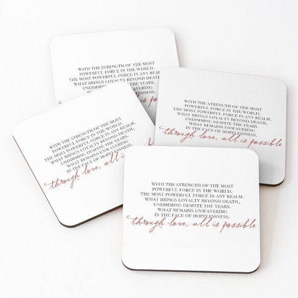 Item preview, through love all is possible designed and sold by lovely-lyrics.