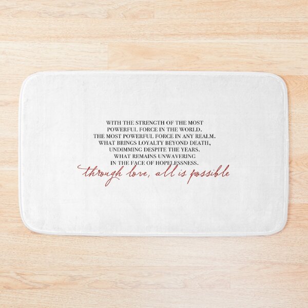 Item preview, through love all is possible designed and sold by lovely-lyrics.