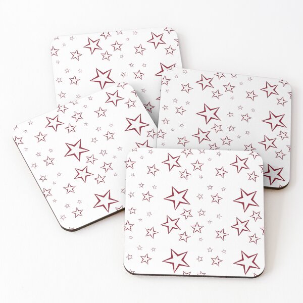 Item preview, Bates College Groovy Red/White Mini Stars designed and sold by krh327.