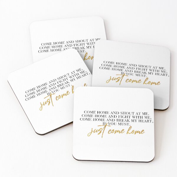 Item preview, just come home gold designed and sold by lovely-lyrics.