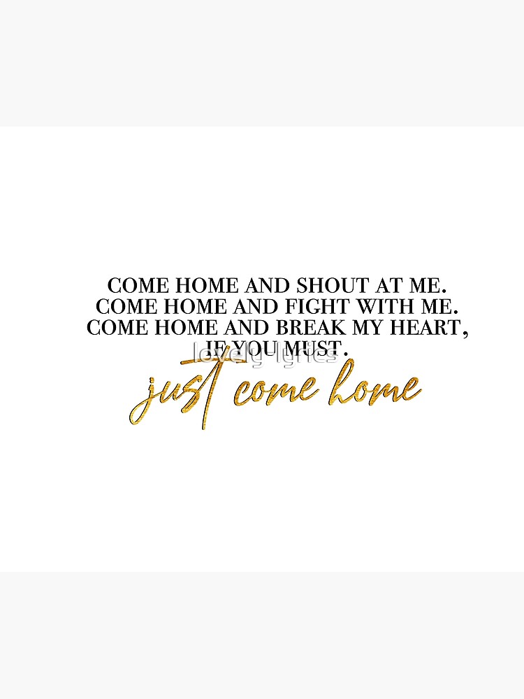 just come home | Postcard