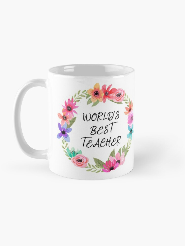 World's Best Teacher Ceramic Coffee Mug - Ecclesiastes 2:26