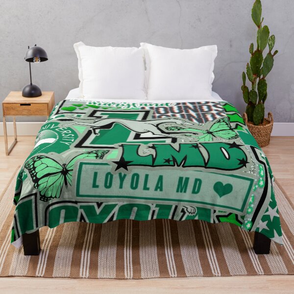 Loyola University Maryland Collage Throw Blanket