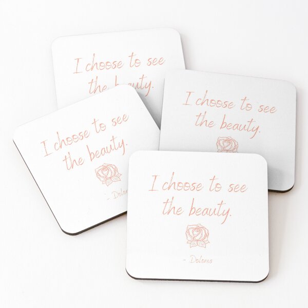 Item preview, I choose to see the beauty. - Dolores | Pink designed and sold by EnlightParis.