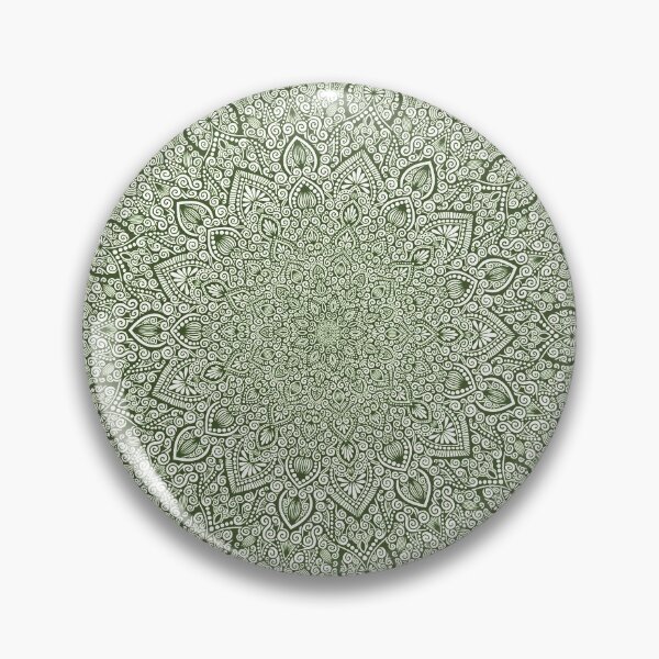 Item preview, Deep Green Mandala designed and sold by Carina Kay.