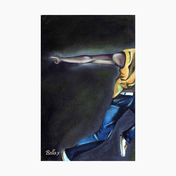 Male Street Dancer Photographic Print