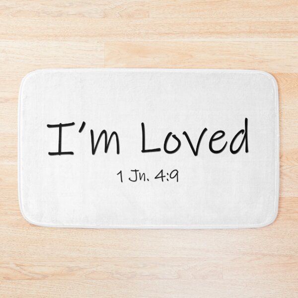 Item preview, I'm Loved by God - Bible Verse designed and sold by ShareYourFaith.