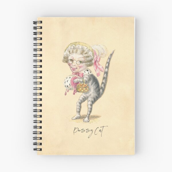 Item preview, PussyCat: Grandmother kitty with a bonnet, by Charles Briton designed and sold by ebrawne.