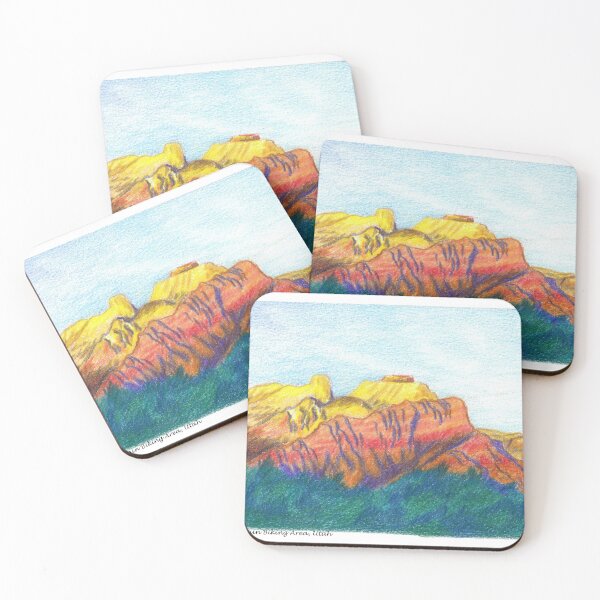 Item preview, Gooseberry Mountain Bike Area Utah designed and sold by RiverbyNight.