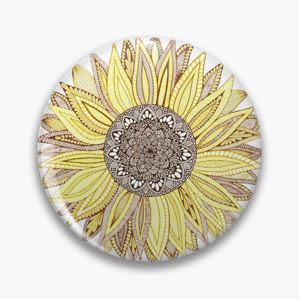 Item preview, Sunflower Mandala designed and sold by Carina Kay.