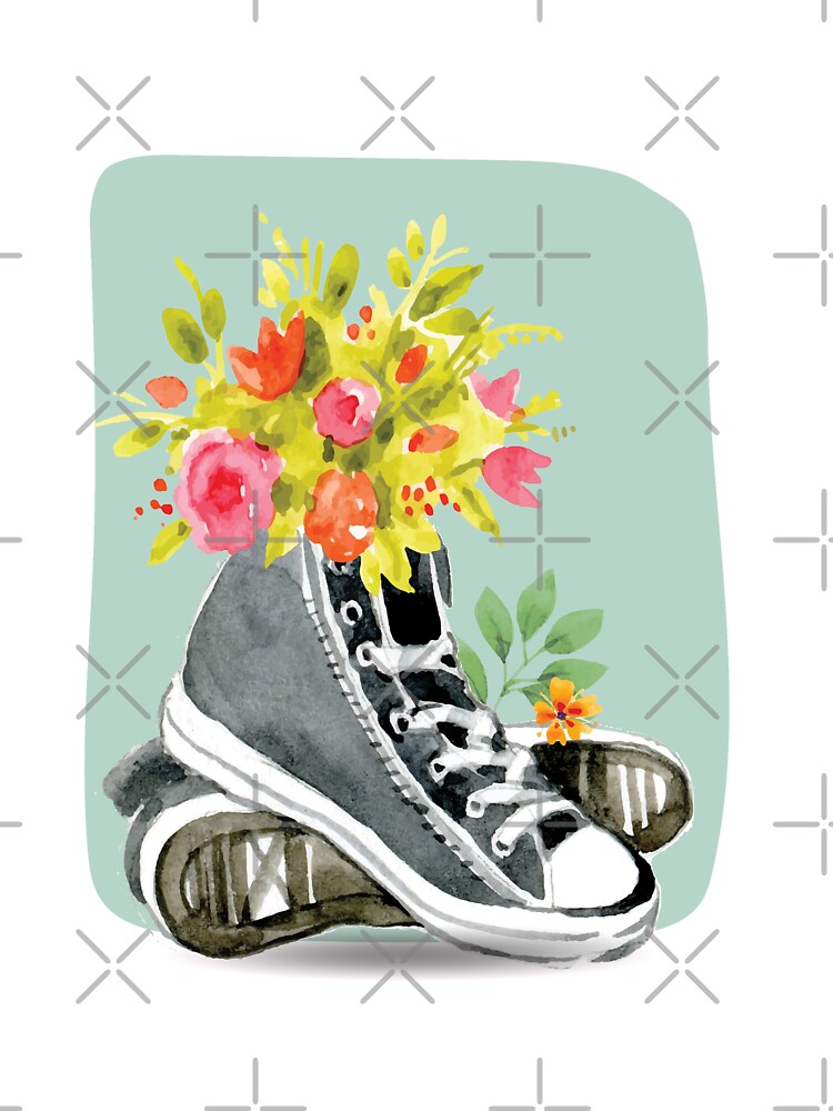 Flowers in the Shoes