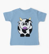 ღ°㋡Cute Brindled Cow Clothing & Stickers㋡ღ° Baby Tee