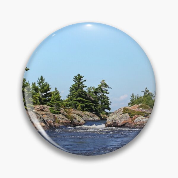 Item preview, Rapids Lower French River II designed and sold by Debbie Oppermann.