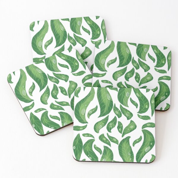Item preview, Wet look leaves designed and sold by Ninneko.