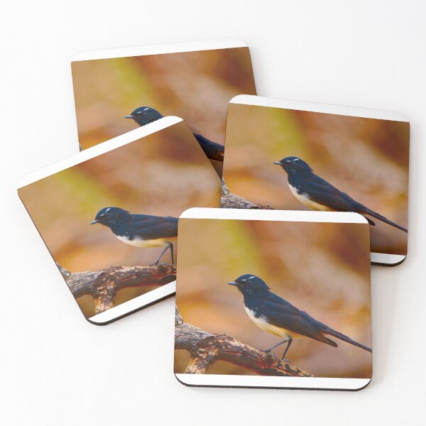 Item preview, Willie wagtail - portrait designed and sold by Jason Gilbert.
