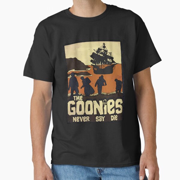 Vista previa del artículo con la obra «El póster de la película Goonies», diseñado y vendido por The Fit.