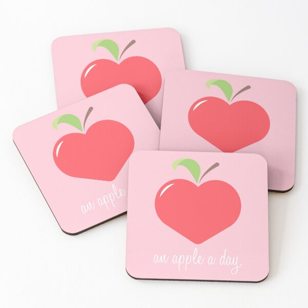 Item preview, An Apple a Day (pink) designed and sold by animinimal.