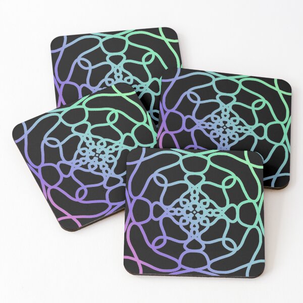 Aperçu de l'œuvre Mandala Pastel inversé créée et vendue par MudkipMan37.