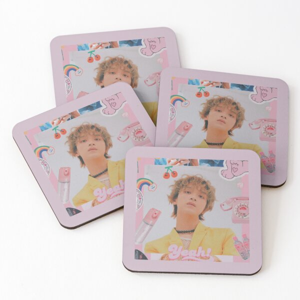 Item preview, Haechan NCT127 Pink Aesthetic designed and sold by KpopElves.