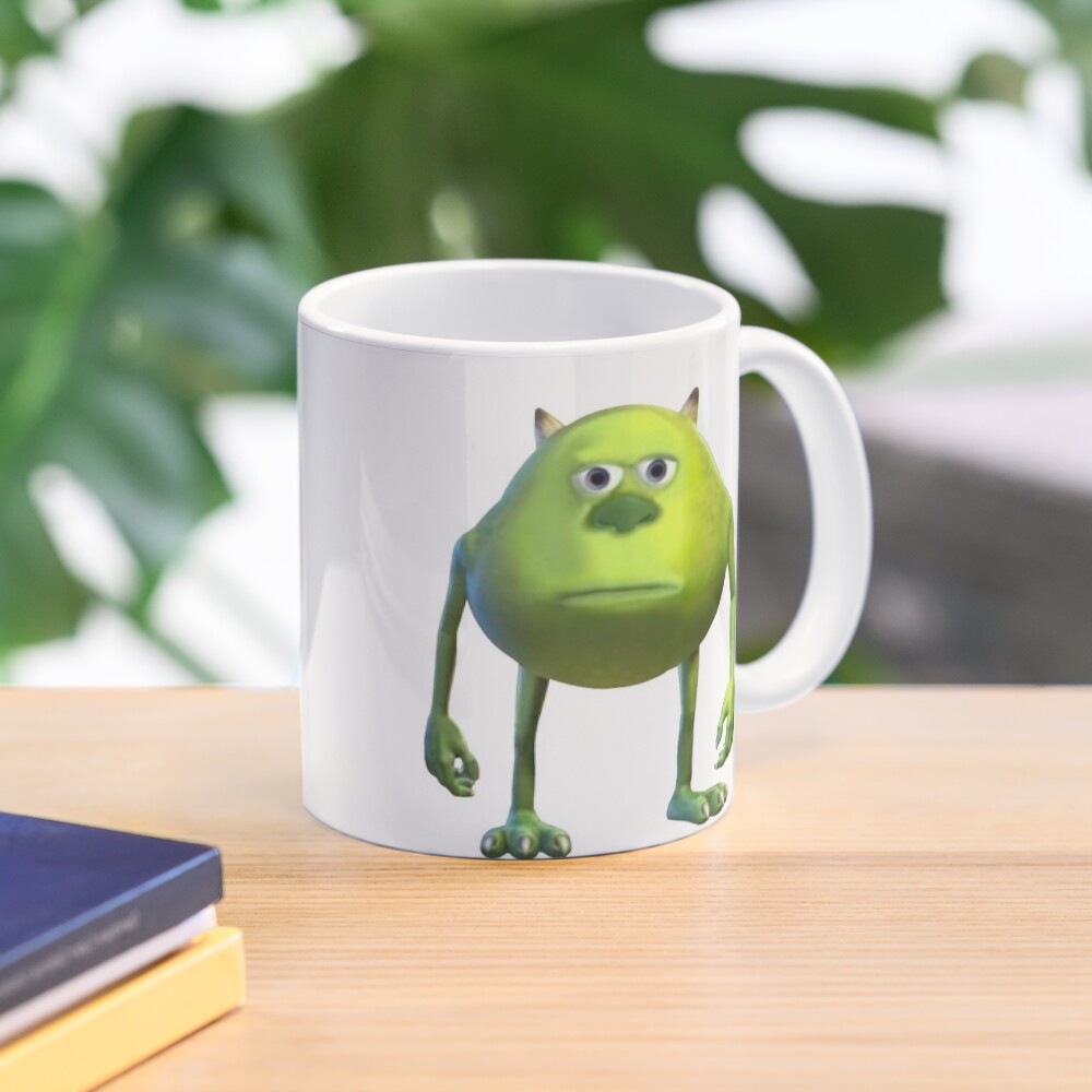 Mike Wazowski Sulivan Face Meme Mug