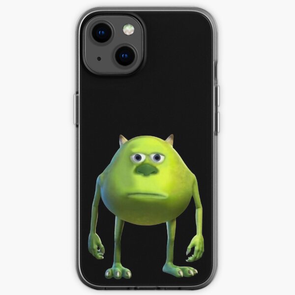Mike Wazowski Sulivan Face Meme Coque souple iPhone