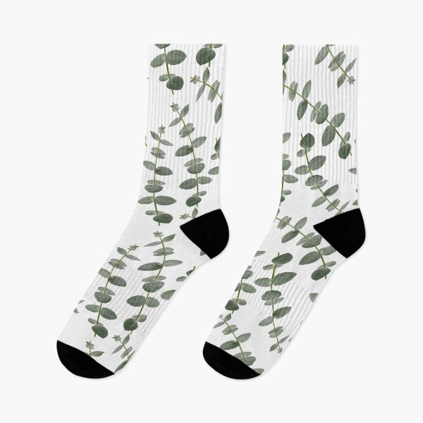 Item preview, Eucalyptus Branch Pattern - real botanic patterns - Naturally Beautiful Eucalyptus Leaves designed and sold by TurningMoss.