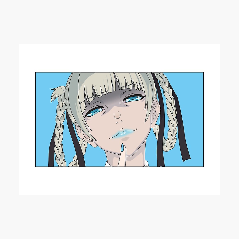 Póster «Kakegurui Kirari Momobami (Versión Normal)» de Meltey | Redbubble