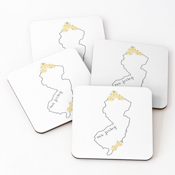 Item preview, New Jersey Yellow Floral  designed and sold by jamiemaher15.