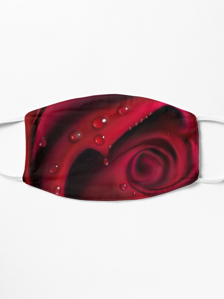 Alternate view of Red Rose Mask