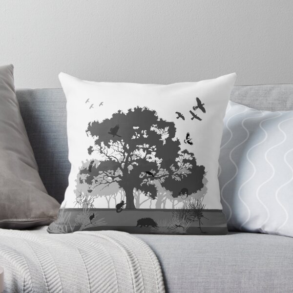Our Wildlife Matters - Support Native Animal Rescue Throw Pillow