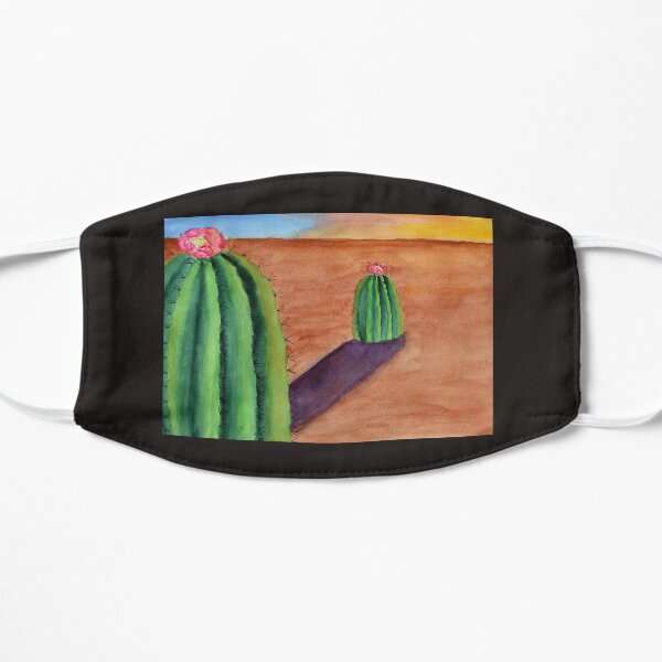 Cactus Buddies with Sunset Shadows Mask