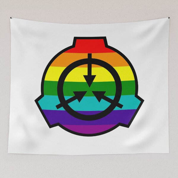 Item preview, SCP LGBT Pride Logo (7 Stripe Version) designed and sold by GillyTheGhillie.
