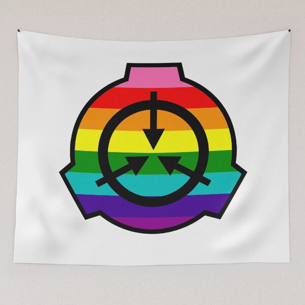 Item preview, SCP LGBT Pride Logo (8 Stripe Version) designed and sold by GillyTheGhillie.
