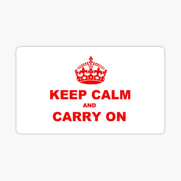 Item preview, Keep calm and carry on designed and sold by styles.