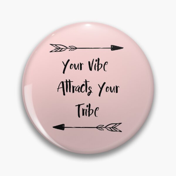 Item preview, Your Vibe Attracts Your Tribe - Bestie Quotes designed and sold by MysticMagpie.