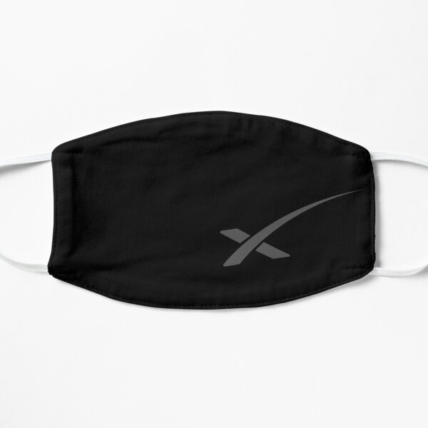 Space Merch, SpaceX Merch, Elon Musk DM-2 Demo-2 Mission, X Mask, SpaceX Mask