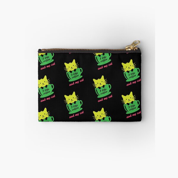 Item preview, I like coffee and my cat designed and sold by coffeeapparel.