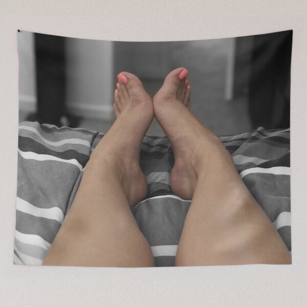 Item preview, Cassie Lee #1 Feet Pic On Bed (Color Variant) designed and sold by Makrow.