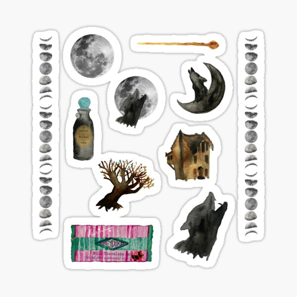 Bitten Teacher Sticker Set Sticker