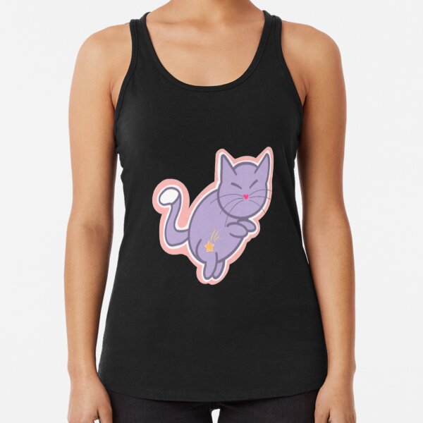 Star Boi Kitty Racerback Tank Top