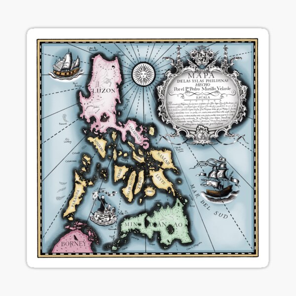 Artikel-Vorschau von MAPA de las yslas Philipinas hecho por el Pedro Murillo Velarde, designt und verkauft von papemelroti.