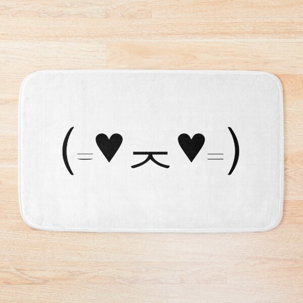 Item preview, Adorable Cat Kaomoji Kawaii Japanese Emoji designed and sold by MasterKlaw.
