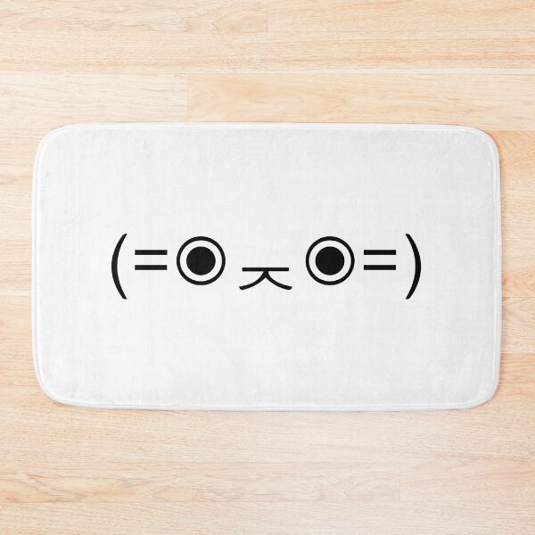 Item preview, Cute Kitten Cat Kaomoji Kawaii Japanese Emoji designed and sold by MasterKlaw.