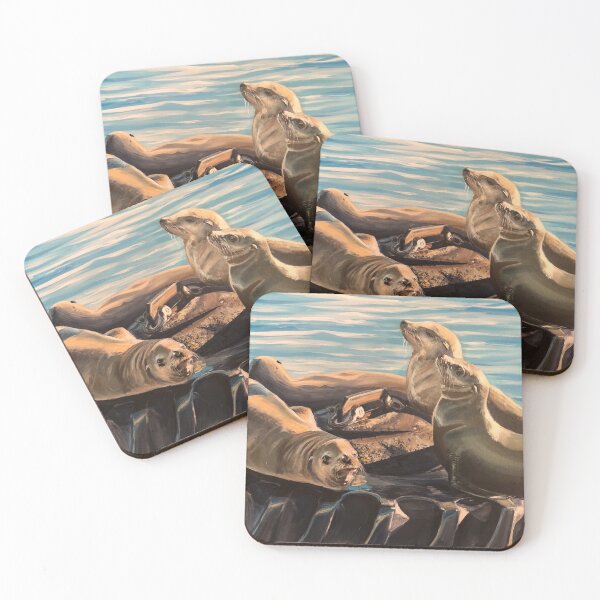 Item preview, Sleepy California Sea Lionzzz designed and sold by liquidspoof.