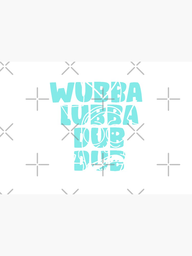 Wubba Lubba Dub Dub - Abstract Awesome Line Art by WaltTheAdobeGuy