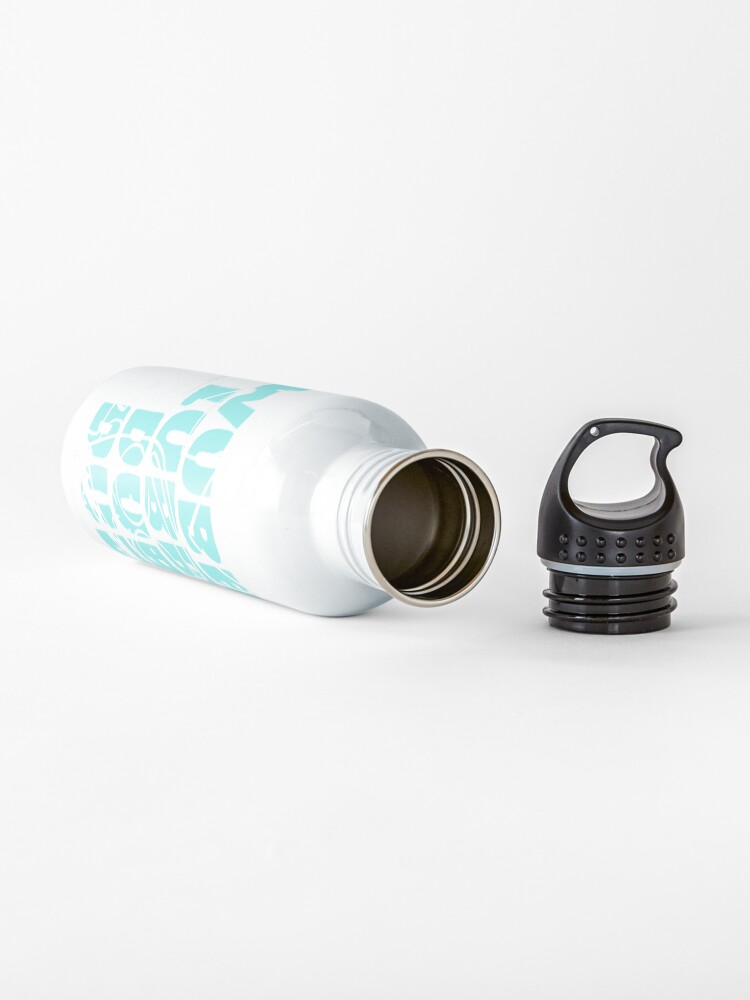 Alternate view of Wubba Lubba Dub Dub - Abstract Awesome Line Art Water Bottle