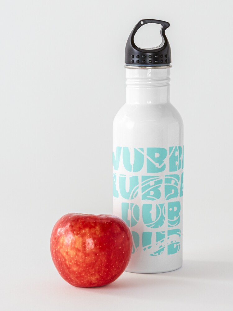 Alternate view of Wubba Lubba Dub Dub - Abstract Awesome Line Art Water Bottle