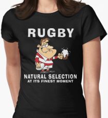 Funny Rugby Women's Fitted T-Shirt
