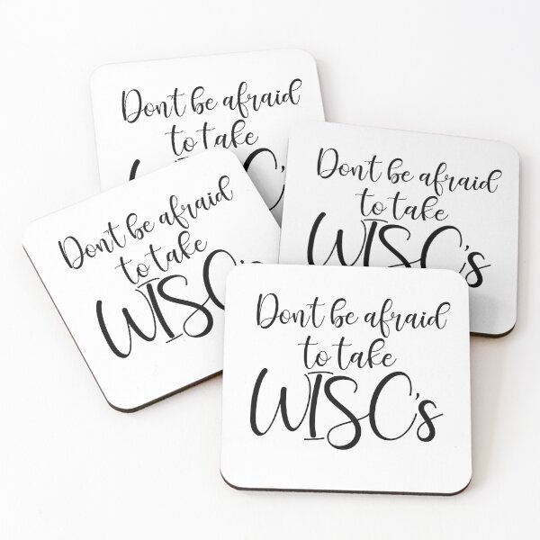Item preview, Don't Be Afraid To Take WISC's designed and sold by EvyStickersx.