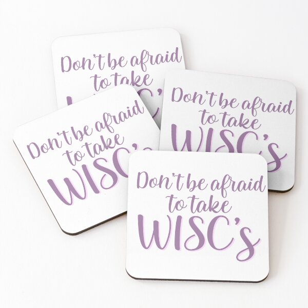 Item preview, Don't Be Afraid To Take WISC's designed and sold by EvyStickersx.